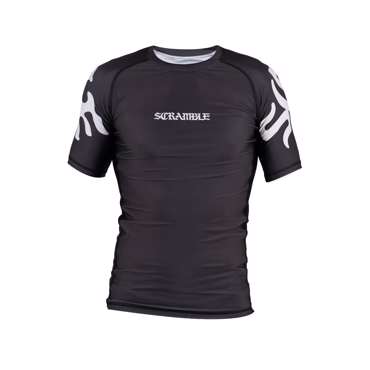 Scramble GLYPH RAshguard -black